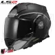 MF6185 Casco Modulare Convertibile LS2 Advant X Metryk Matt Titanium Nero / Grigio Opaco
