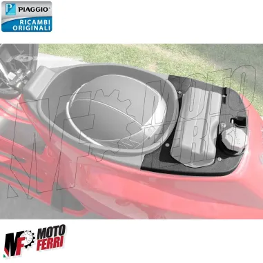 Coperchio Sottosella Originale Piaggio per Vespa LX S ET4 50 125 150 4T 4 Tempi