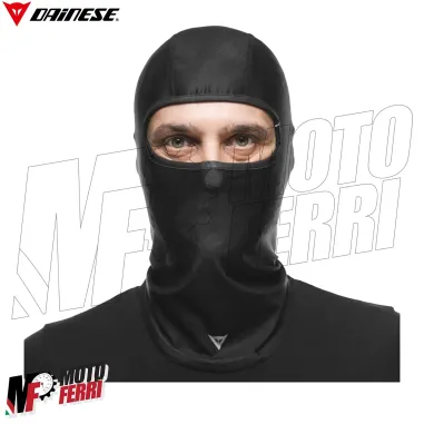 MF6189 Sottocasco Balaclava Black Dainese Traspirante Anti Vento Moto Scooter