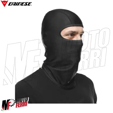 MF6189 Sottocasco Balaclava Black Dainese Traspirante Anti Vento Moto Scooter