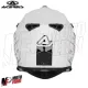 MF6192 Casco Acerbis Linear Moto Cross Enduro Motard Rosso / Blu / Bianco Lucido