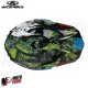 MF6193 Casco Acerbis Linear Moto Cross Enduro Motard Nero / Rosso / Blu / Bianco / Verde Lucido