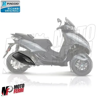 MF6196 Protezione Griglia Marmitta Originale Piaggio MP3 Yourban 300 (2011/2016)