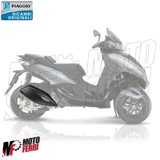 MF6196 Protezione Griglia Marmitta Originale Piaggio MP3 Yourban 300 (2011/2016)
