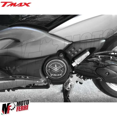 MF4935 - Kit 2 Adesivo Cover Protezione per Carter Yamaha TMax 500 530 2001/2016