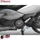 MF4935 - Kit 2 Adesivo Cover Protezione per Carter Yamaha TMax 500 530 2001/2016
