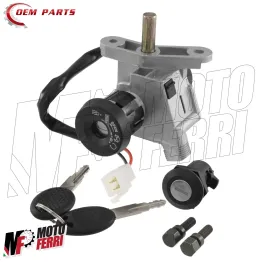 Kit Serrature Quadro Avviamento Aprilia Scarabeo 125 150 200 Mot Rotax 1999/2003 2