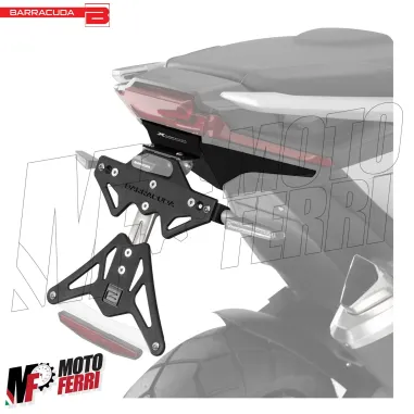 MF6200 Portatarga Barracuda Sportivo Regolabile Honda X-Adv 750 mod 2021 / 2024