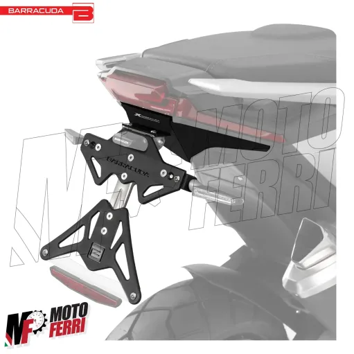 MF6200 Portatarga Barracuda Sportivo Regolabile Honda X-Adv 750 mod 2021 / 2024