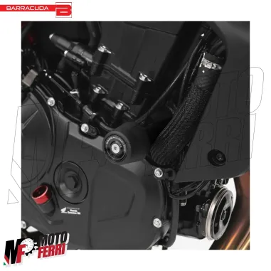 MF6202 Tamponi Protezione Telaio Barracuda per Honda Hornet 750 mod 2023 / 2024