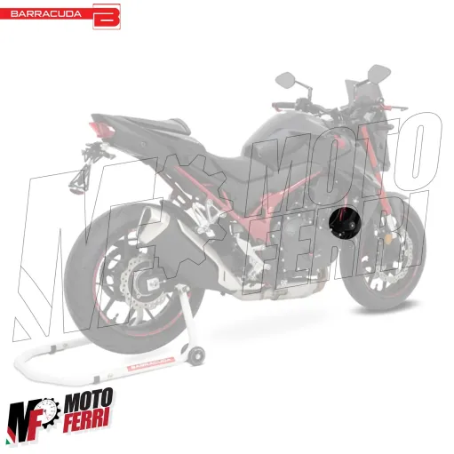 MF6202 Tamponi Protezione Telaio Barracuda per Honda Hornet 750 mod 2023 / 2024