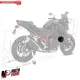 MF6202 Tamponi Protezione Telaio Barracuda per Honda Hornet 750 mod 2023 / 2024