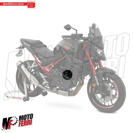 MF6202 Tamponi Protezione Telaio Barracuda per Honda Hornet 750 mod 2023 / 2024