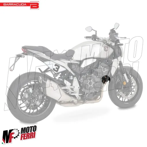 MF6203 - Tamponi Protezione Telaio Barracuda per Honda CB1000R mod 2008/2024