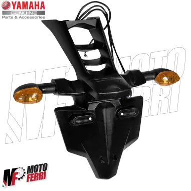 MF5505 - Portatarga Posteriore + Frecce Originale Yamaha FZ8 / FZ1 / Fazer