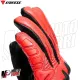 MF6208 Guanti Dainese X-Ride Gloves Racing in Pelle Rosso / Nero con Protezioni