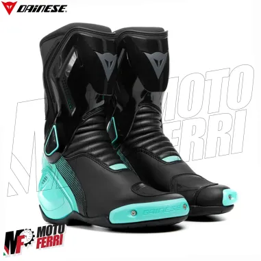 MF6209 Stivali Moto Racing da Donna Dainese Nexus 2 Lady Boots Black/Acqua Green