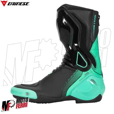 MF6209 Stivali Moto Racing da Donna Dainese Nexus 2 Lady Boots Black/Acqua Green