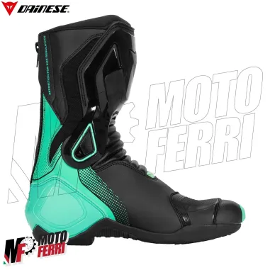 MF6209 Stivali Moto Racing da Donna Dainese Nexus 2 Lady Boots Black/Acqua Green