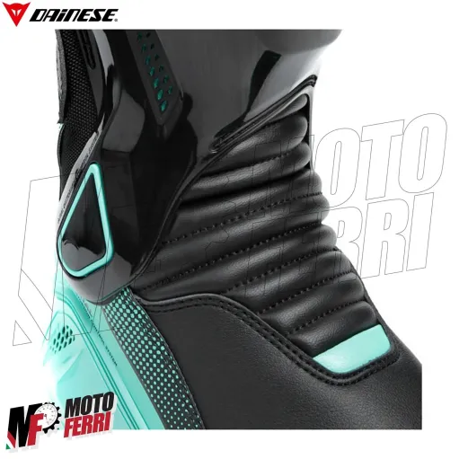 MF6209 Stivali Moto Racing da Donna Dainese Nexus 2 Lady Boots Black/Acqua Green
