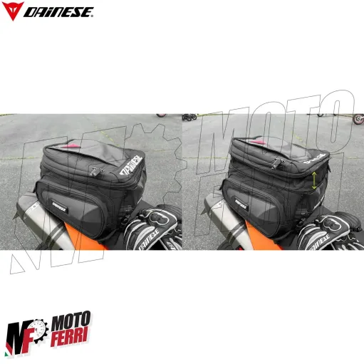 MF6210 - Borsa da Sella Moto Porta Casco Dainese D-Tail Bag 20,9L