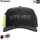 MF6211 - Cappello Dainese VR46 9Forty Cap Valentino Rossi Nero/Giallo Fluo by New Era