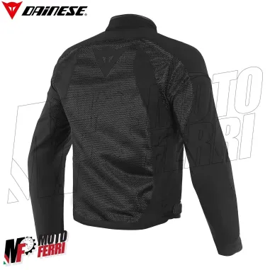 MF6215 - Giacca Moto Estiva Dainese Air Frame D1 Tex Jacket Nero con Protezioni