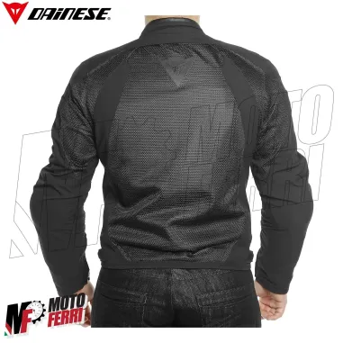 MF6215 - Giacca Moto Estiva Dainese Air Frame D1 Tex Jacket Nero con Protezioni