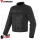 MF6215 - Giacca Moto Estiva Dainese Air Frame D1 Tex Jacket Nero con Protezioni