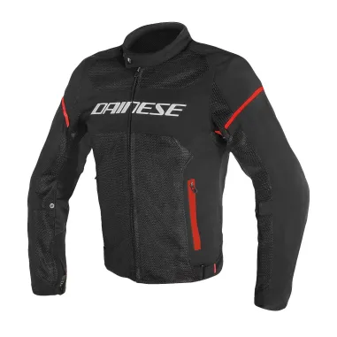 MF6216 - Giacca Moto Estiva Dainese Air Frame D1 Tex Jacket Nero/Rosso con Protezioni