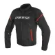 MF6216 - Giacca Moto Estiva Dainese Air Frame D1 Tex Jacket Nero/Rosso con Protezioni
