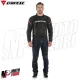 MF6216 - Giacca Moto Estiva Dainese Air Frame D1 Tex Jacket Nero/Rosso con Protezioni