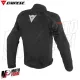 MF6216 - Giacca Moto Estiva Dainese Air Frame D1 Tex Jacket Nero/Rosso con Protezioni