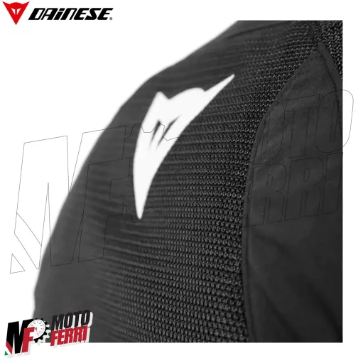 MF6216 - Giacca Moto Estiva Dainese Air Frame D1 Tex Jacket Nero/Rosso con Protezioni