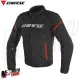 MF6216 - Giacca Moto Estiva Dainese Air Frame D1 Tex Jacket Nero/Rosso con Protezioni