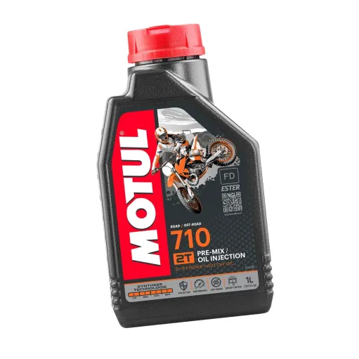 MF0649 OLIO MOTORE MISCELA MIX MOTUL 710 2T 100% SINTETICO SCOOTER MOTO 1 LT