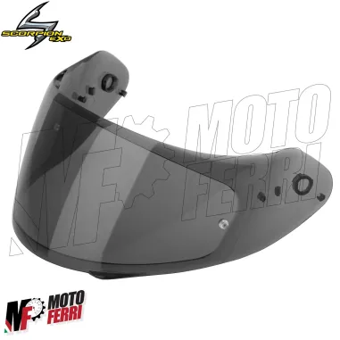 MF6233 - Visiera Casco Fumè Originale Scorpion EXO 390 / 410 / 510 / 1200 / 2000