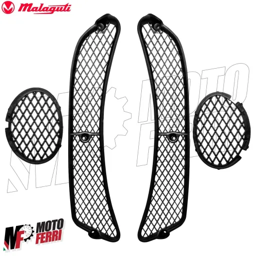 MF5172 - Kit Griglie Ant + Post Nero Originale Malaguti F12 Phantom 1994/2000