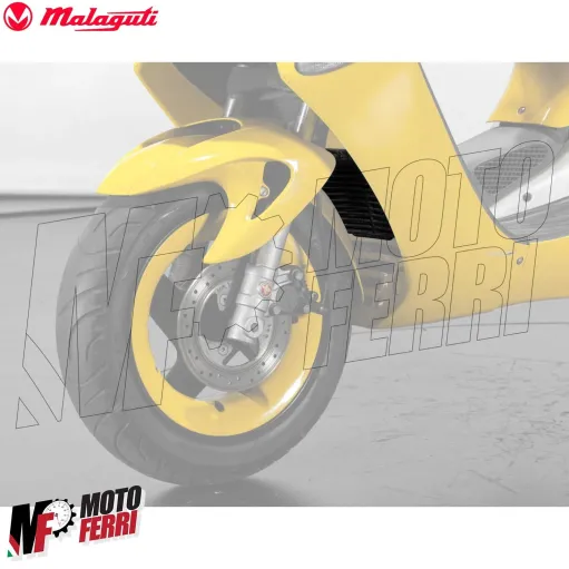 MF6243 Griglia Nera Radiatore Liquido Originale Malauti F15 FireFox 1996 / 2006