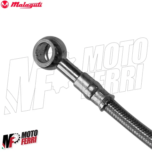 MF6246 Tubo Freno Anteriore in Treccia Originale Malaguti F12 50 100 (1999/2006)
