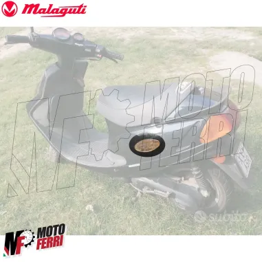 MF6261 Adesivo Targhetta Oro F10 Jet-Line Clubman Originale Malaguti