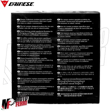 MF6263 Kit protezione e pulizia Dainese per la PELLE Tuta Guanti Stivali ecc