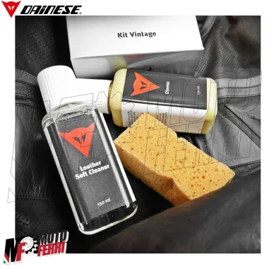 MF6264 Kit protezione e pulizia Dainese per Pelle Vintage Tuta Guanti Stivali