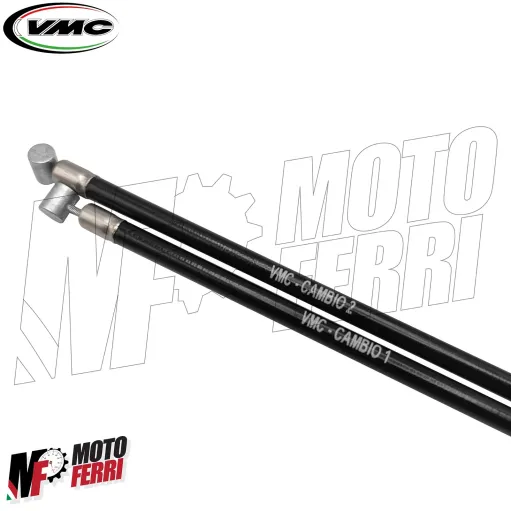 MF6265 Kit 2 Guaine e Cavi VMC per Comando Cambio Vespa 50 125 Special ET3 PK