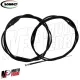 MF6265 Kit 2 Guaine e Cavi VMC per Comando Cambio Vespa 50 125 Special ET3 PK