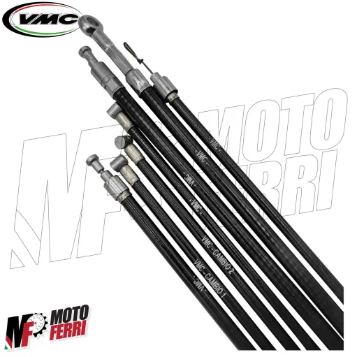 MF6266 Kit Guaine e Cavi VMC per Freno Cambio Gas Vespa 50 125 Special ET3 PK