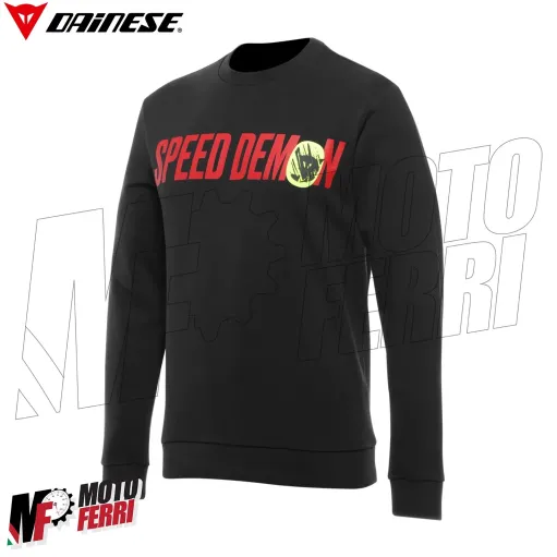 MF6271 Felpa Girocollo Uomo Originale Dainese Knee Down Sweater Nine-Iron