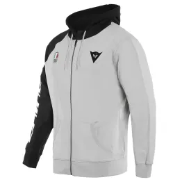 MF6273 Felpa Uomo con Zip e Cappuccio Dainese Racing Service Full Zip Hoodie