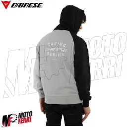 MF6273 Felpa Uomo con Zip e Cappuccio Dainese Racing Service Full Zip Hoodie 2