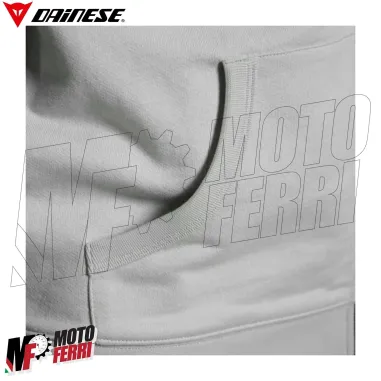 MF6273 Felpa Uomo con Zip e Cappuccio Dainese Racing Service Full Zip Hoodie